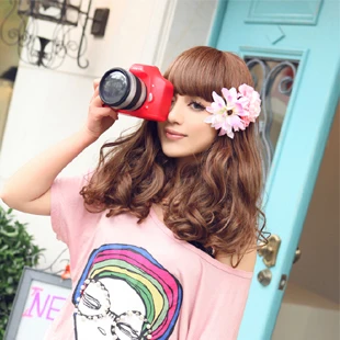 

Fashion wig kinkiness egg rolls wig bulkness female large wig