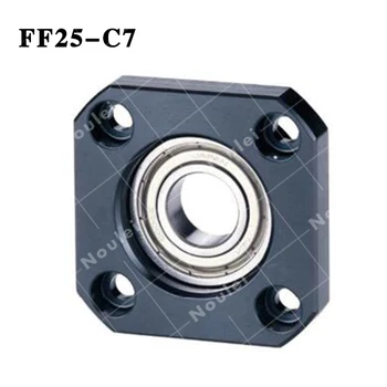 

CNC part BallScrew End Support FF25 C7 Set Blocks With Lock Nut Floated & Fixed Side for SFU 3205 3210 BallScrew