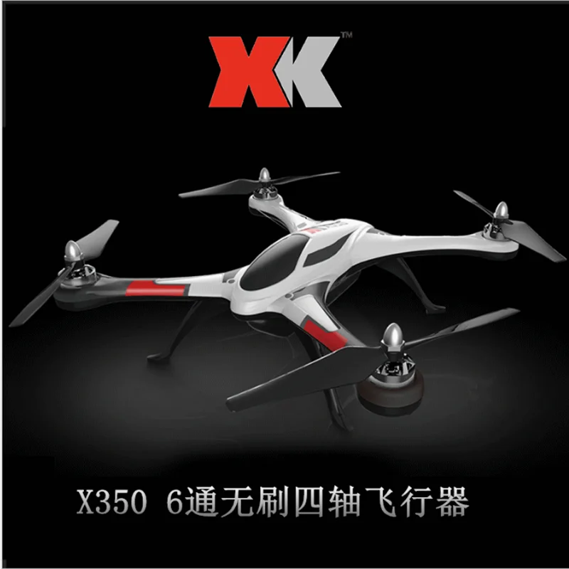 

Free Shipping XK X350 RC Drone With Brushless Motor 3D 6G Mode 4CH 6Axis Stunt FUTABA S-FHSS Long Range RC Helicopter RTF