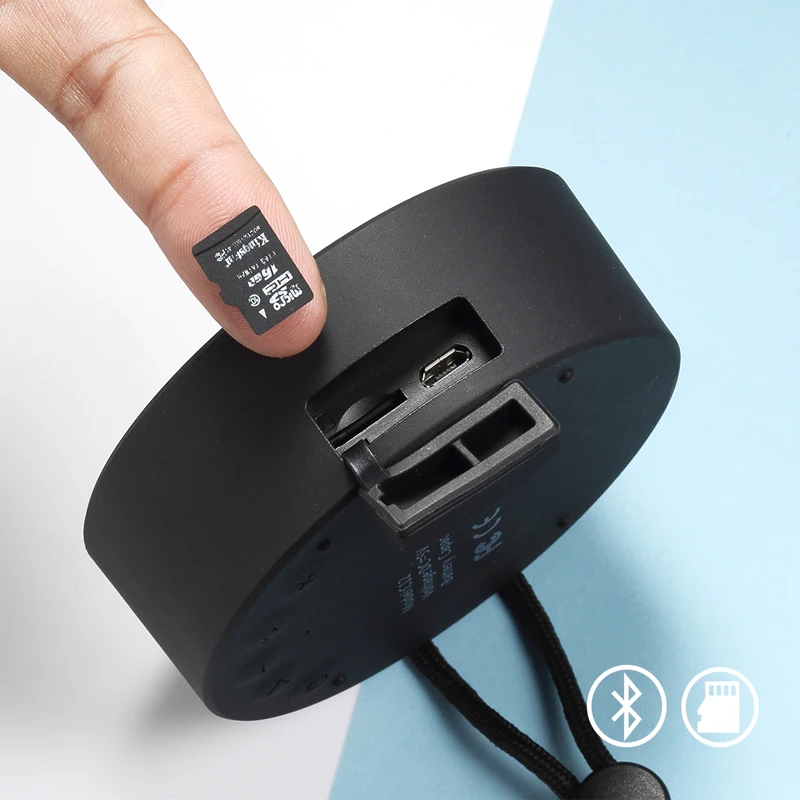 COMISO портативный Душ Bluetooth динамик IPX7 водонепроницаемый беспроводной с HD звуком