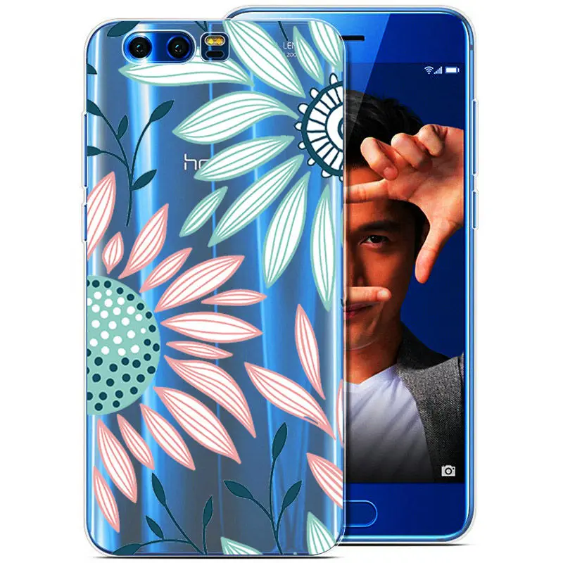 Arvin Clear Silicone Case for Huawei Honor 9 lite Soft TPU for Huawei Honor 10 V10 Protective Phone for Honor 8X 7A 7C 7X Cover (20)