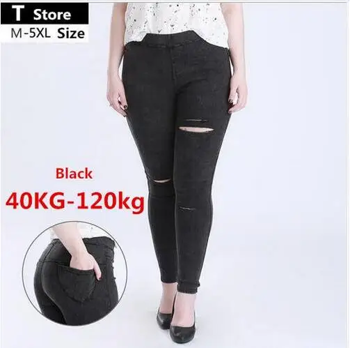 Джинсы женские с белыми дырками высокой талией|high waist pants|pants stylewaist pants |