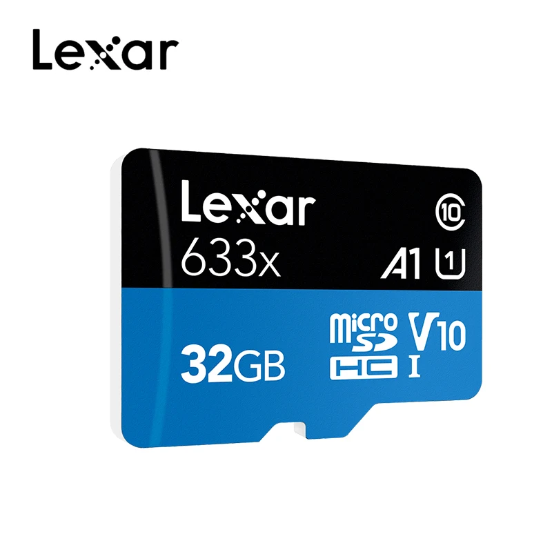 Lexar 95 МБ/с. 633x микро sd карты 512 Гб 64 г 128 256 ГБ устройство чтения карт памяти Uhs-1 для Dji Mavic Drone Gopro Dji спортивная видеокамера