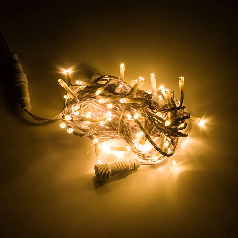 Buy 32.8' Length 100 LEDs white PVC LED string light