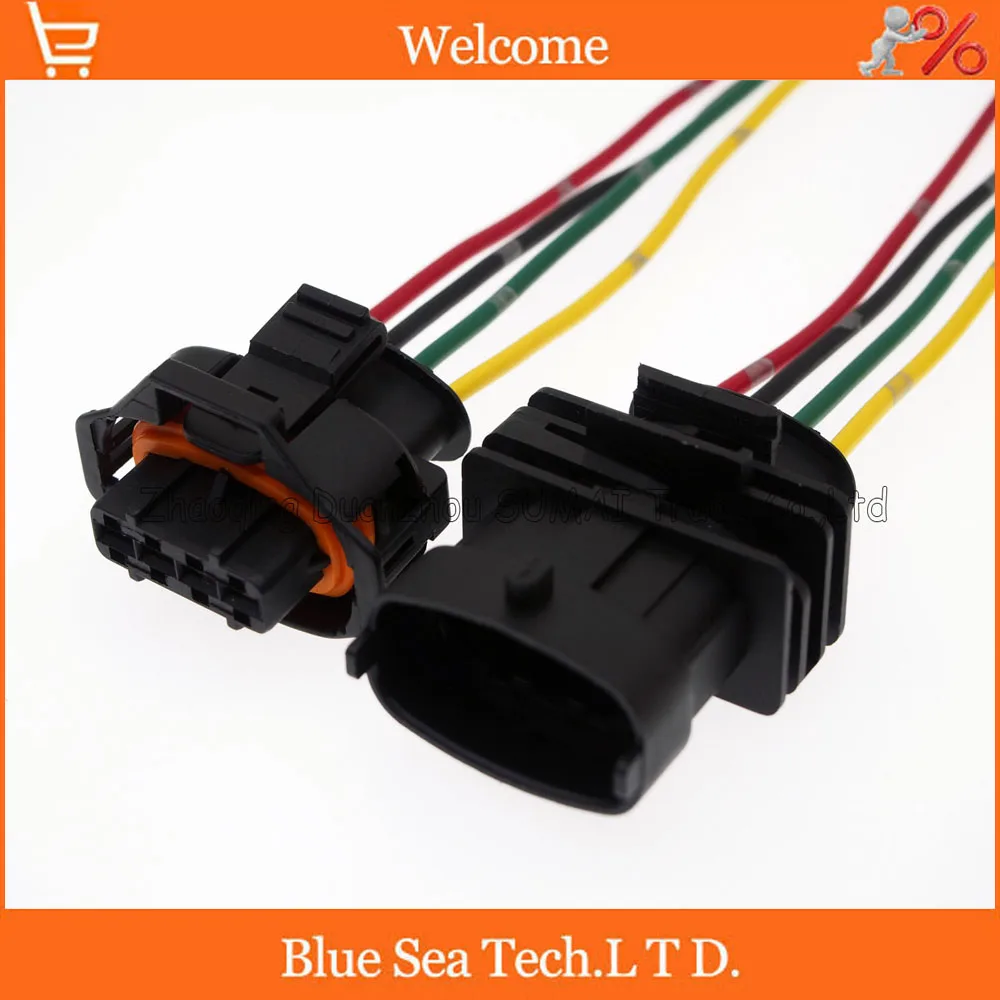 5 пар 4 Pin 3 мм авто senser разъем дизель common rail Инжектор/впускное давление с кабелем