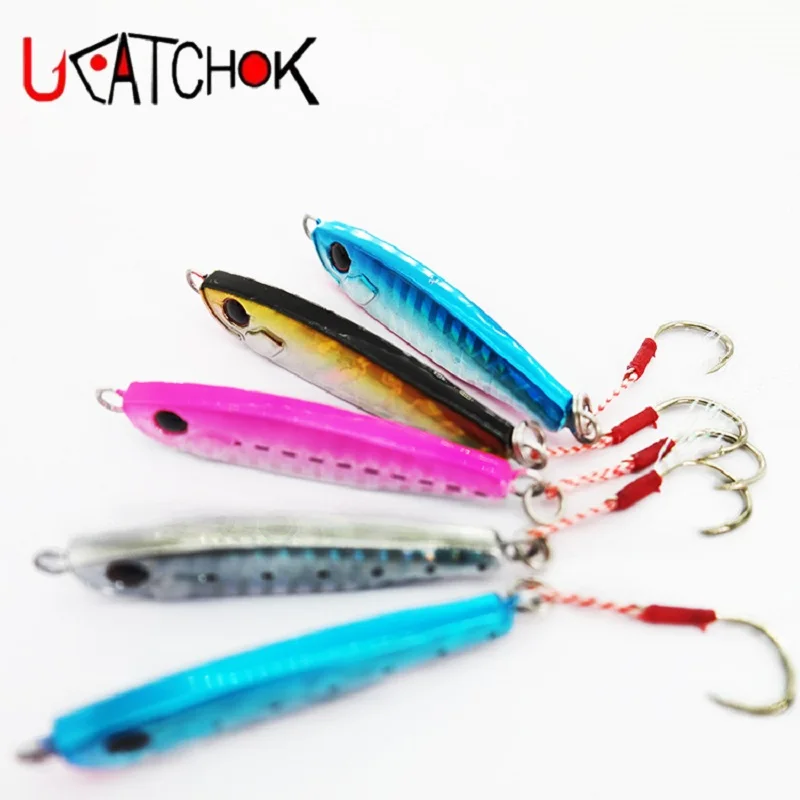 

4pcs/pack 18g 28g jig bait, light weight jig lure, beach surf fish, long casting lure, sea boat jigging lure bait, metal jigging