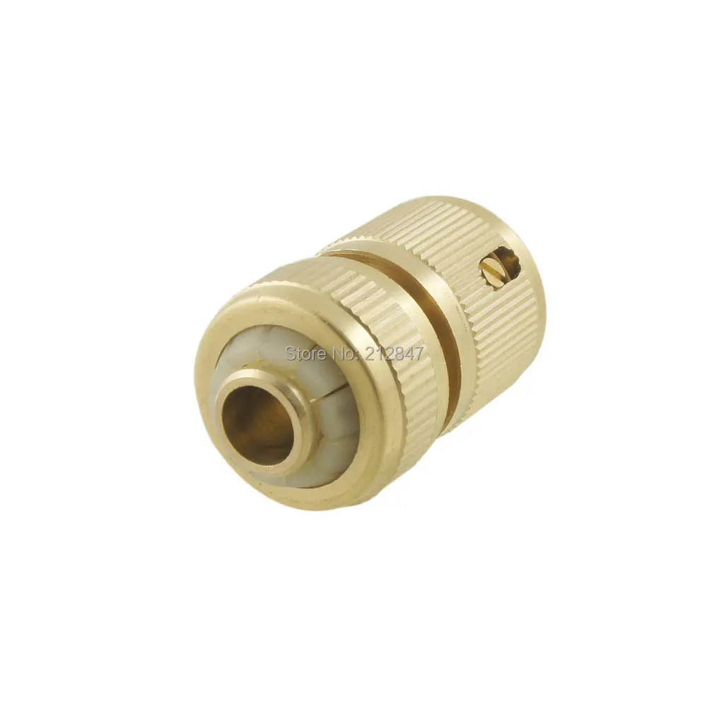 Pass Water Solid Brass Quick Connect 1/2" Hose Joint Connector Adapter