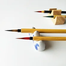 1 шт. Китайская традиционная маленькая скрипт щётка для волос ручка для Paitning рисунок стационарный художник живопись поставка