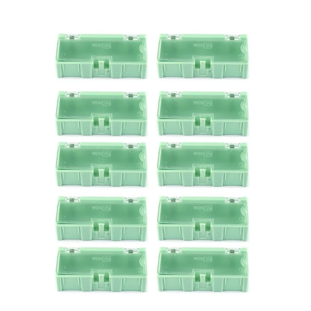 10pcs Small Tool Screw Object Electronic Component Parts Storage Box