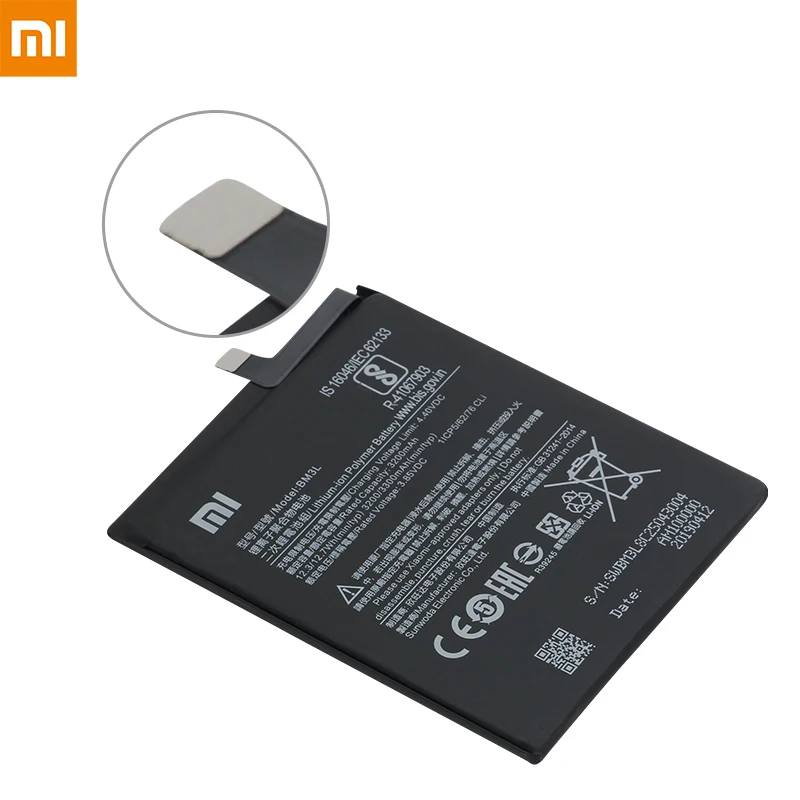 Xiao Mi Оригинальный аккумулятор для телефона BM3L высокой емкости 3200 мАч Xiaomi 9 MI9 M9 MI