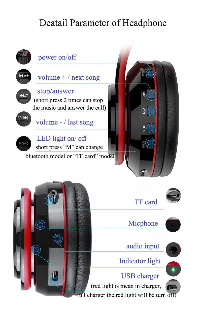 Саго BH3 Беспроводной наушники Bluetooth складная гарнитура наушники Портативные наушники для мобильного телефона/планшета с Mp3 формат