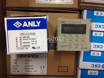 DHL/EMS 1 шт. ANLY Anliang программируемый таймер APT-8S