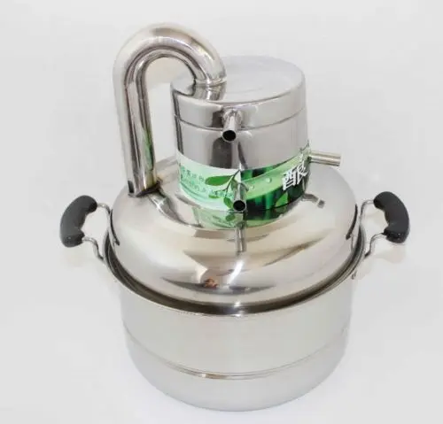 

10L Water Alcohol Distiller Home Kit Still Wine Making Essential Oil Boiler