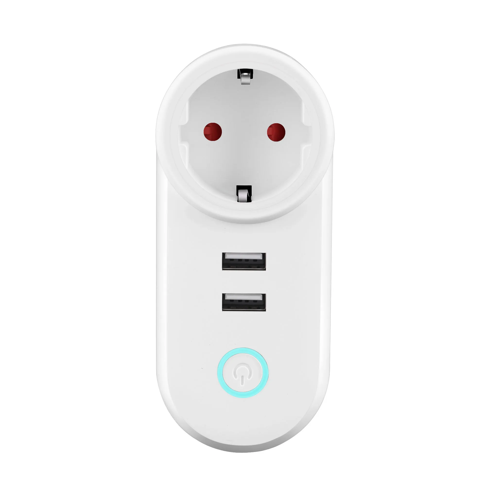 

Universal Smart Wi-Fi Control dual USB fast for iphone XS XR X 8 for samsung S10 9 8 for xiaomi mi 9 mix 2 phone charger socket