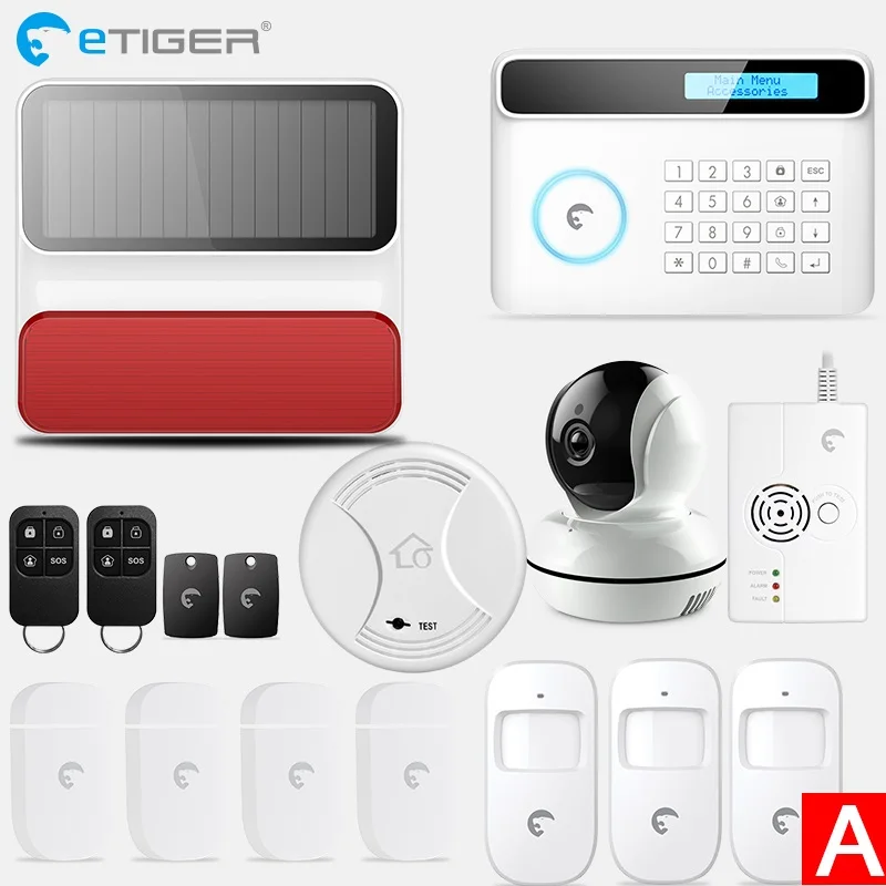 New Design Wireless Home GSM Security Alarm System DIY Kit ...