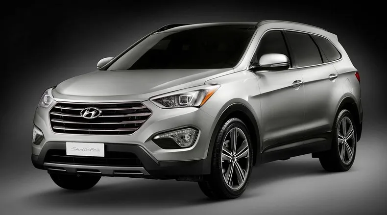 Для hyundai грандиозный Santa Fe 2013 задний багажник защитный лист для багажника крышка Высокое качество тенты безопасности