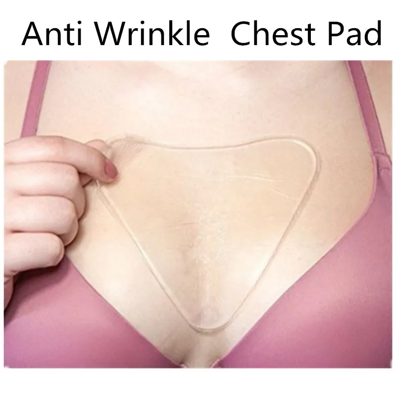 

Decollete Wrinkle Chest Pad Neckline Pad Eliminate And Prevent Chest Wrinkle Reusable Grade Silicone Invisible Chest Pad