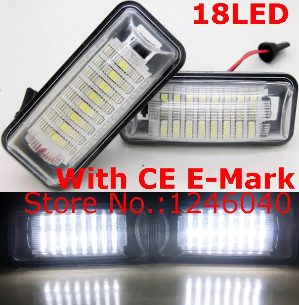 LED License plate light number plate lamp for Subaru BRZ Impreza 11 14