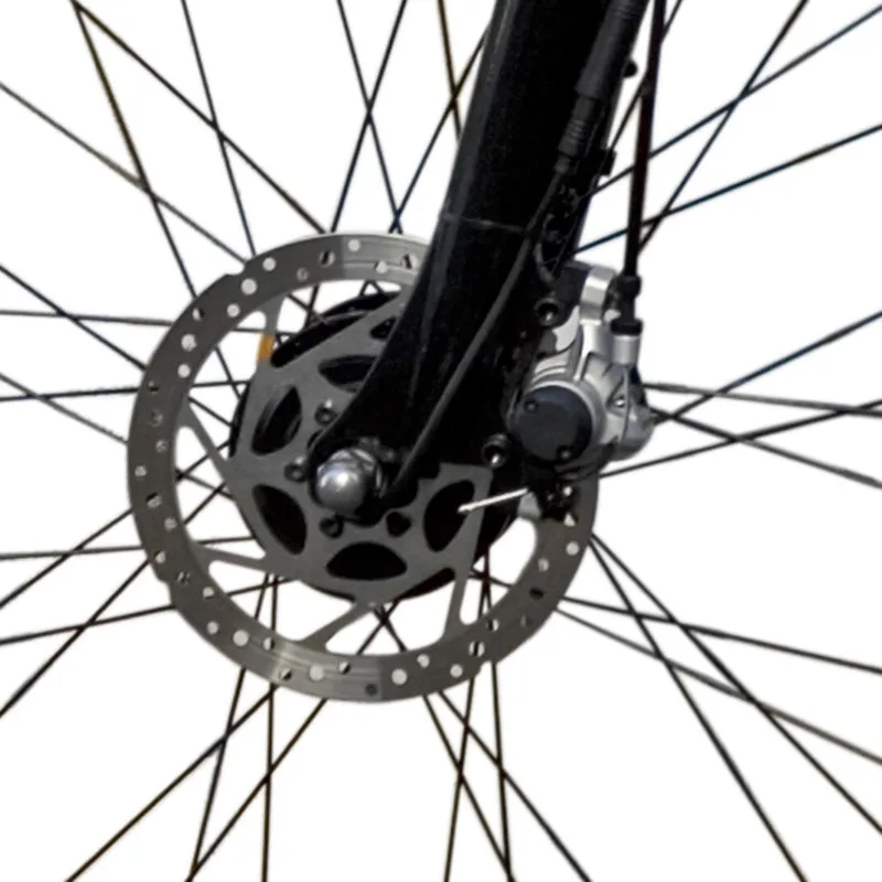 Best 2.3Kg Max 24V/33V/36V 500W Built-in controller disc brake front hub motor for electric bike&electric bicycle 1