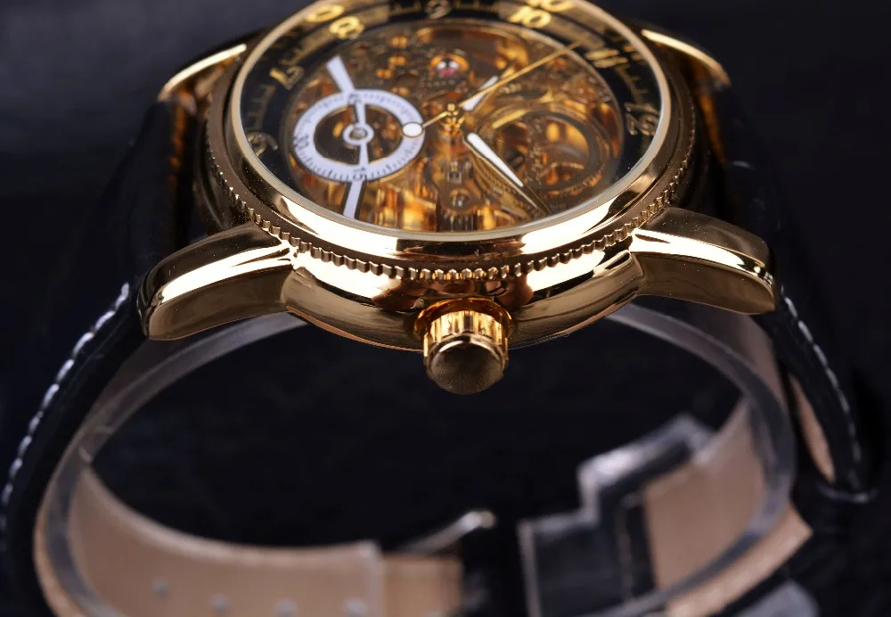 Hollow Engraving Skeleton Casual Designer Men Automatic Watches