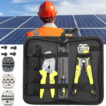 

Professional 4 in 1 Engineering Ratchet Wire Crimper Stripper Repair Tools Set