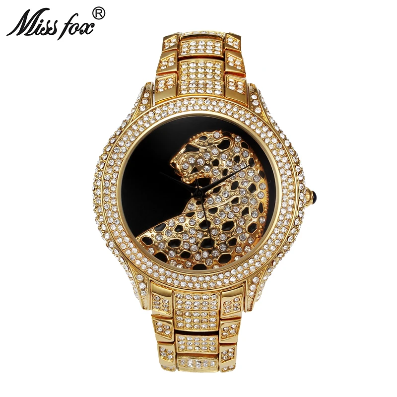 

Missfox Dress Watch Women Quartz Watch Ladies Watch Top Brand Luxury Girl Clock Female Steel Bracelet Watch New Erkek Kol Saati