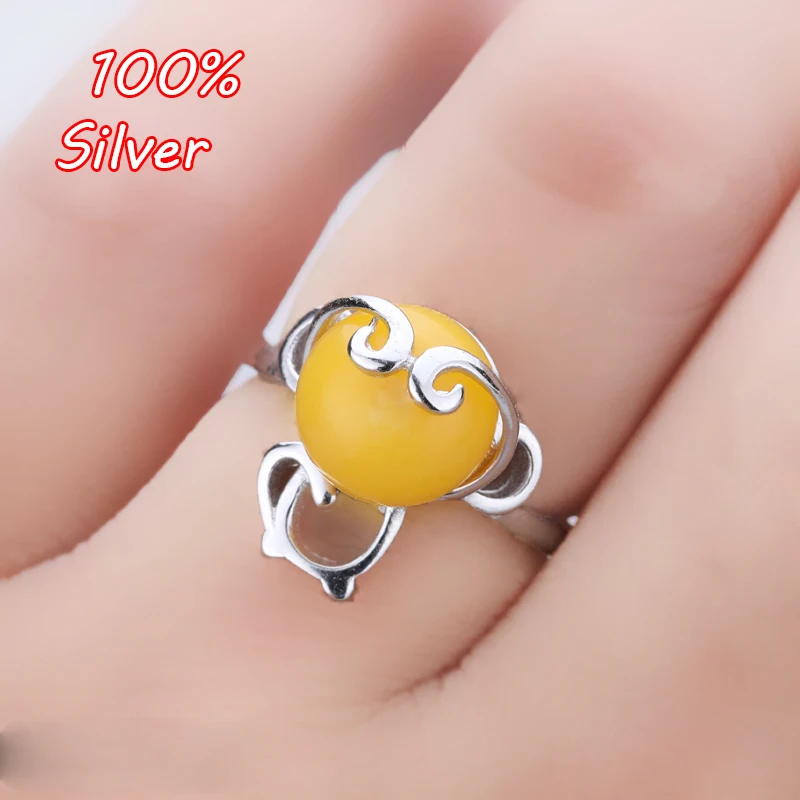

9mm-10mm 925 Sterling Silver Monkey King Sun Wukong Ring Setting Oval Cabochon Base Adjustable Blanks Supplies Jewelry Making