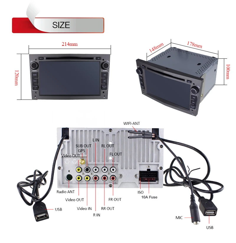 1024*600 четырехъядерный Android 5.1.1 автомобильный DVD GPS для Opel Astra H Vectra Corsa Zafira B C G с 1 6 ГГц