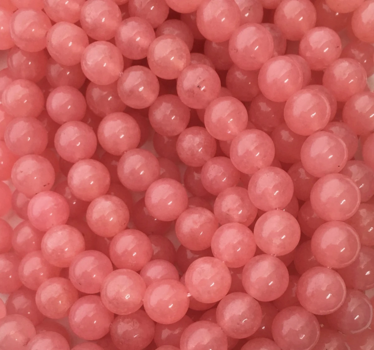 Модные diy 8 мм вишня кварта z waterlemon каменные бусины персиковый розовый кварц 10 шт.
