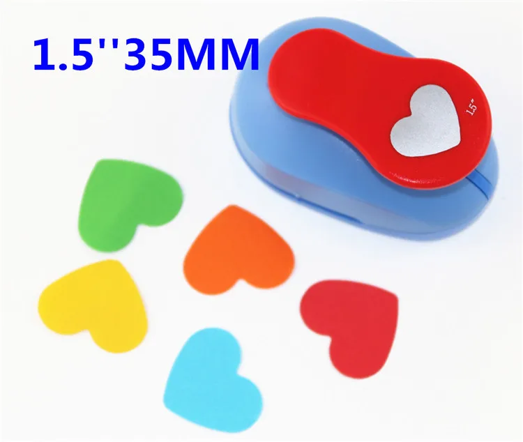 heart shaped scrapbooking punches craft punch perfurador paper cutter