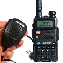 Handheld Microphone Add BAOFENG UV-5R Walkie Talkie Two Way Radio