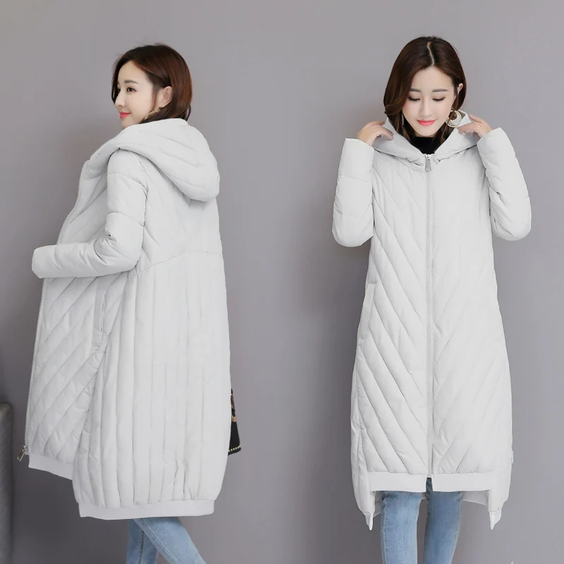 Women's Winter Plus size 4XL Down jackets Fashion Loose parka women down winter Hooded coat Warm Jacket Female Overcoat Parkas