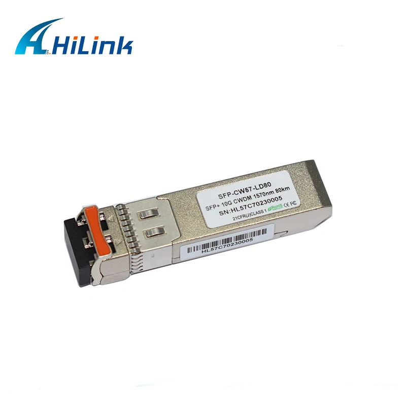 Hilinktech DHL 10G CWDM SFP+ 80 км 1570 EML+ APD ZR LC МЭП радиопередатчик модуль