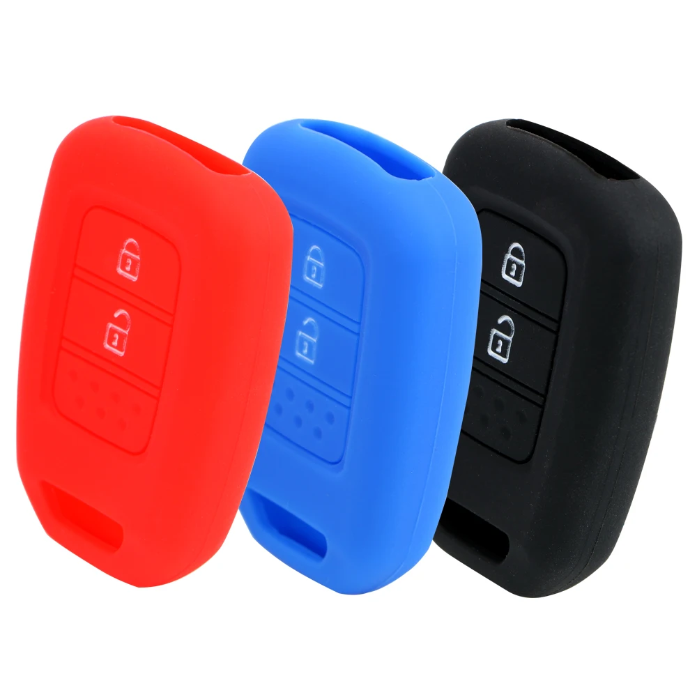 

LEEPEE Car Key Cover Replacement Shell Interior Accessories Suitable for Honda Fit Accord Car Folding Key Shell Silicone Sleeve