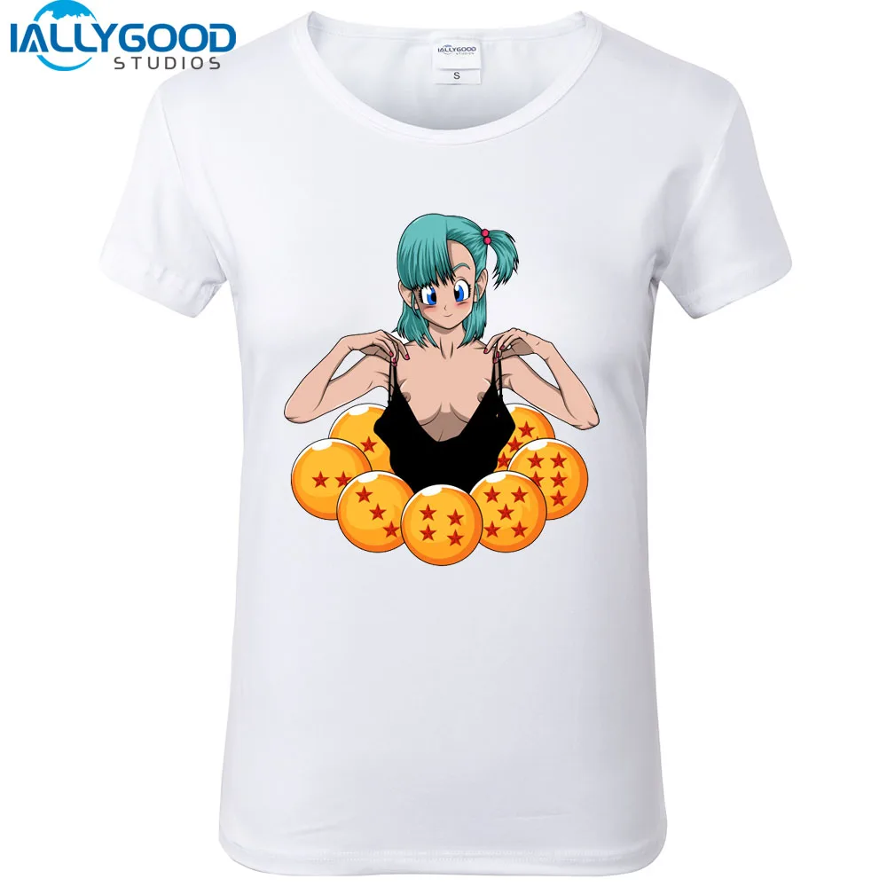 2017 Baru Musim Panas Jepang Lucu Kartun Dragonball Bulma Sexy T