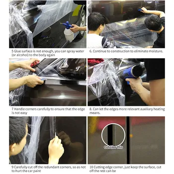 

Flexible Paint Protection Body Anti-Scratches Decal Protector Clear Transparent Vinyl Film Wrap Scratch