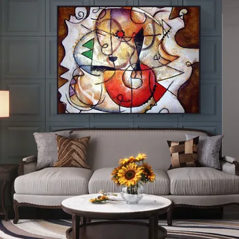 

High Quality Abstract Oil Painting Hand Painted Canvas Painting For Shop Decoration Home Living Room Wall Decor Art Paintings