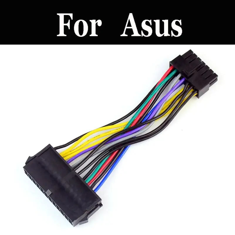 Ая 24 контактный 18AWG блок питания ATX Питание Кабель адаптер для ноутбука Asus X542BA F542UA