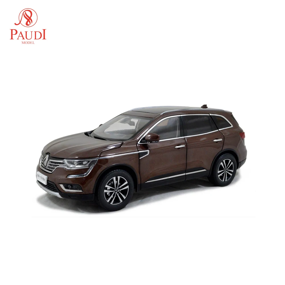 Модель Paudi 1/18 1:18 Масштаб Renault Koleos коричневая литая модель автомобиля Игрушечная модель автомобиля открываются двери