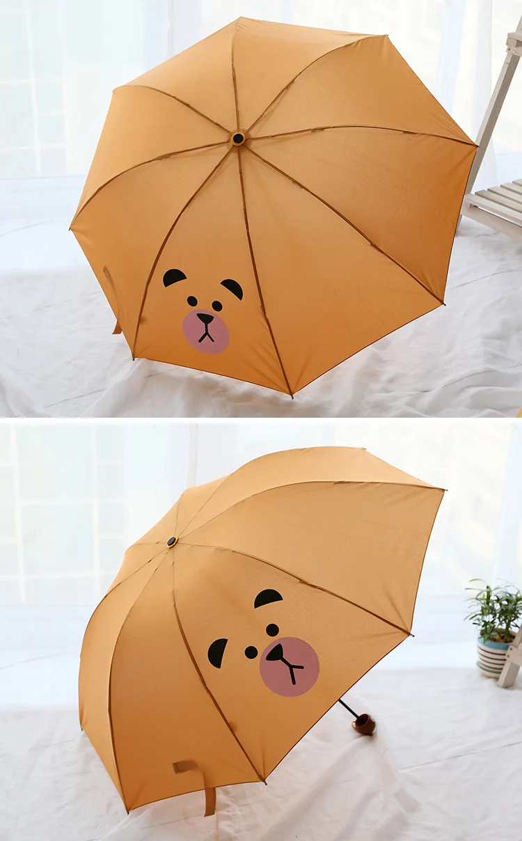 Зонт от дождя Totoro, складной, водонепроницаемый, мультяшный, Зонт от дождя, ветрозащитный, брендовый, высокое качество, мультяшный Зонт Totoro