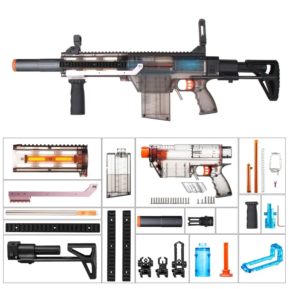 Рабочий Тип R полностью автоматический комплект аксессуары для игрушечного пистолета для Nerf Stryfe модифицированный набор YYR-001-024 аксессуары для игрушечного пистолета подарок для мальчиков