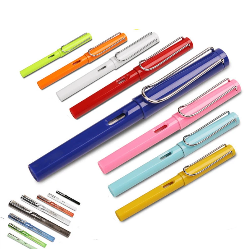

Korean Creative Fountain Piston Pen Cute Stationery Store Calligraphy Writing Tools Escritorio School Office Accessory Papeleria