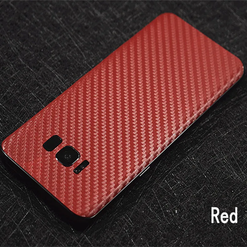 NOTOW модная 3D углеволоконная задняя наклейка защитная пленка для Samsung Galaxy s8 /S8plus/s9