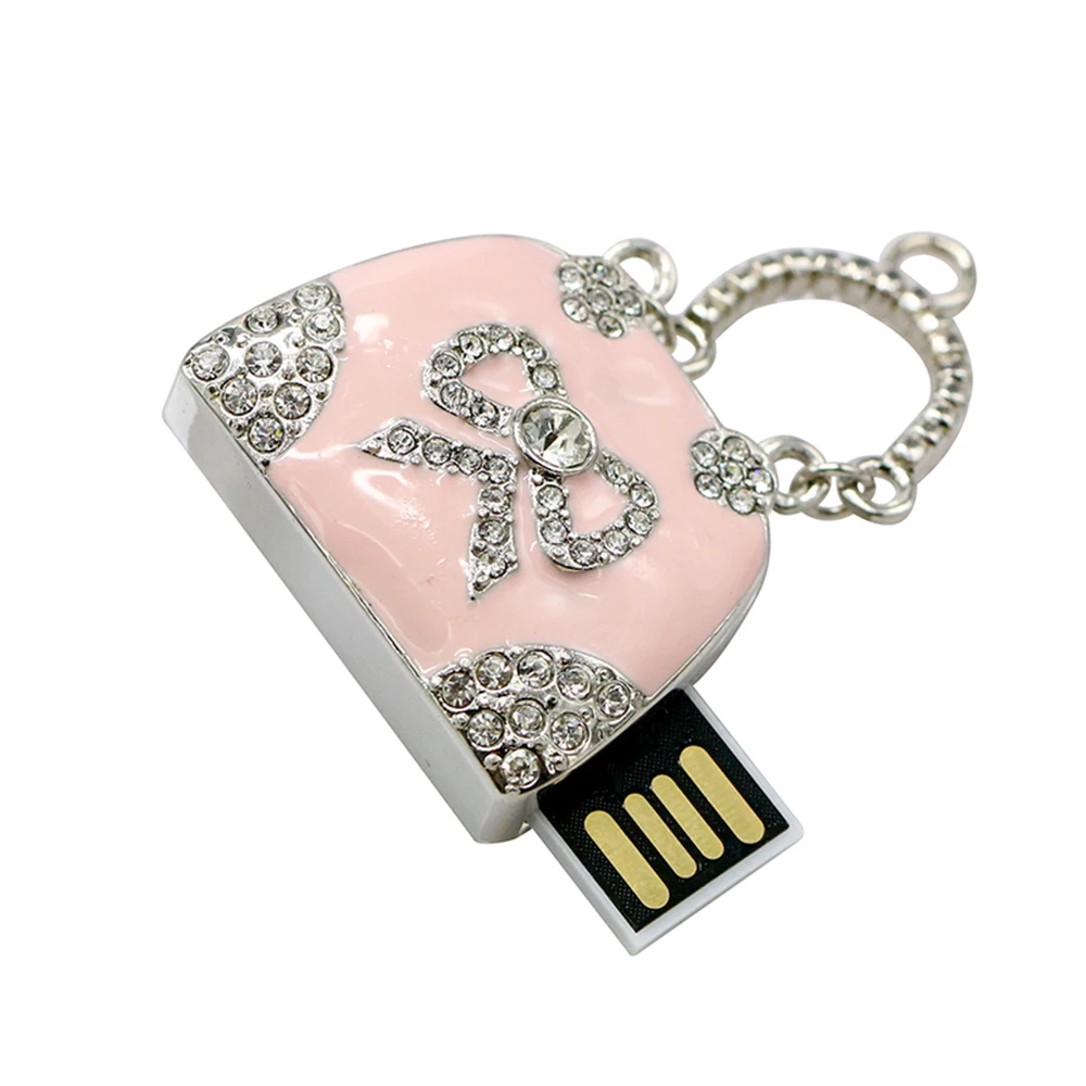 USB флеш-накопитель, ручка для сумок, Подарочная бижутерия, 4 ГБ, 8 ГБ, 16 ГБ, 32 ГБ, 64 ГБ, флешка, кошелек, сумка, USB флешка, диск памяти, дамские подарки