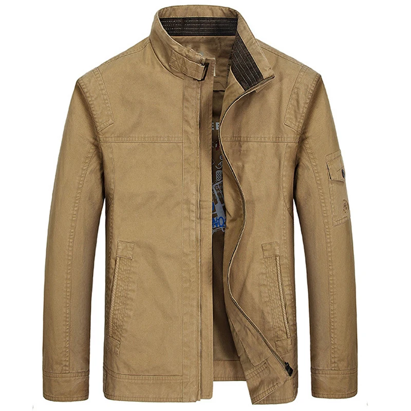 Slim Fit Military Men 's Jackets Coats Outwear Air Force Designer Brand Plus Size 3XL Airmans