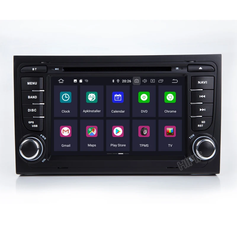 IPS 2 Din Car Multimedia Player Auto Radio GPS Android 9 For A4/S4/Audi 2002-2008 RAM 4GB ROM 32GB
