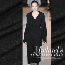 Чистый шерстяной плотный шерстяной костюм в елочку из нейтральной ветровой ткани, ветровка, куртка, ткань