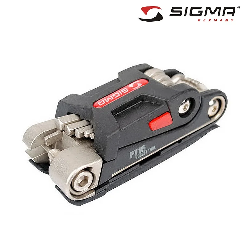 

SIGMA Original PT16 Multi-function Bike Repairing Tool Portable Bicycle Mini Tool Set Bike Tool Kits Cycling Pocket Tool