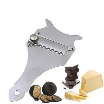 

Stainless Steel Truffle Slicer With Wavy Adjustable Blade cheese grater Chocolate cutter knife Dessert tools baking accessories