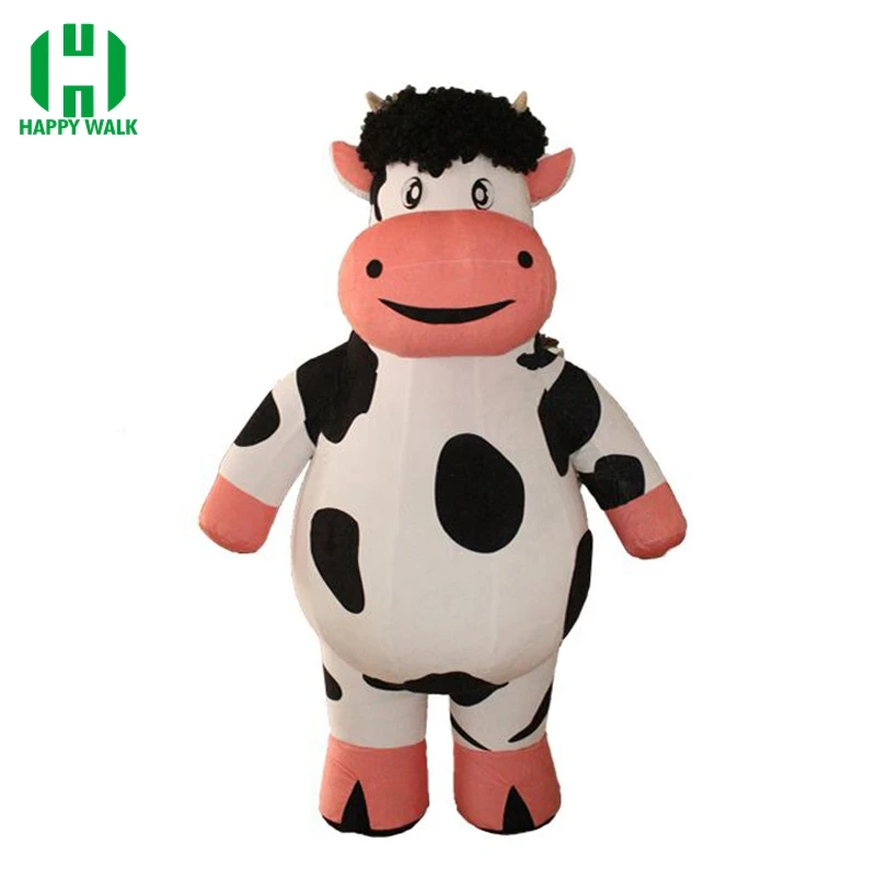 New Style Cow Inflatable Costume Inflatable Cow For Advertising 2M Tall